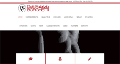 Desktop Screenshot of fabrizioborghetti.it
